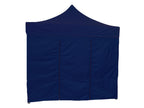 10' Apex Series Double Zippered Doorway - Solid Sidewall - Onyx Black
