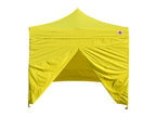 10' Apex Series Middle Zippered Doorway - Solid Sidewall - Canary Yellow