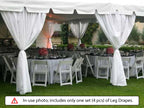 10' Full Size Leg Drapes with Sashes