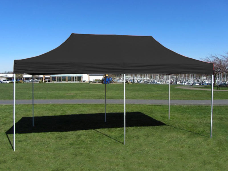 10x20 Apex Series 3 Pop-Up Canopy with Aluminum Frame - Emerald Green